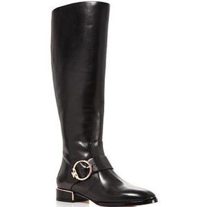 Tory Burch Sophia Tall Riding Boots wide calf size 9